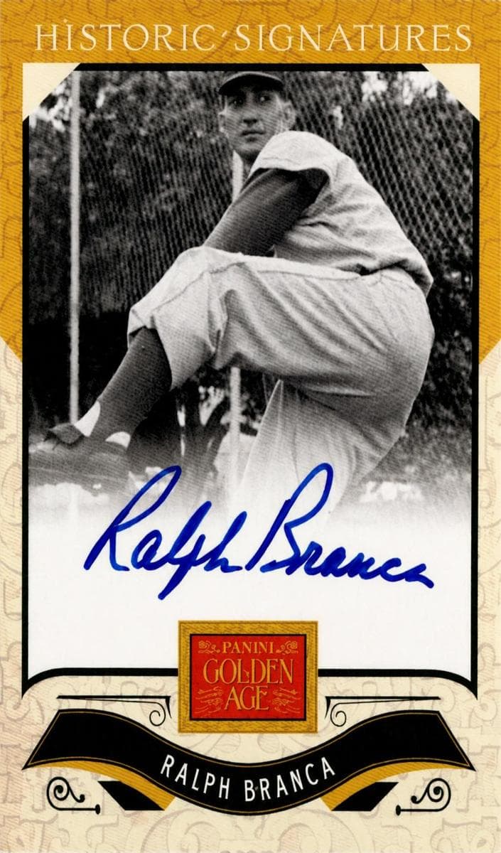Ralph Branca #RBR
