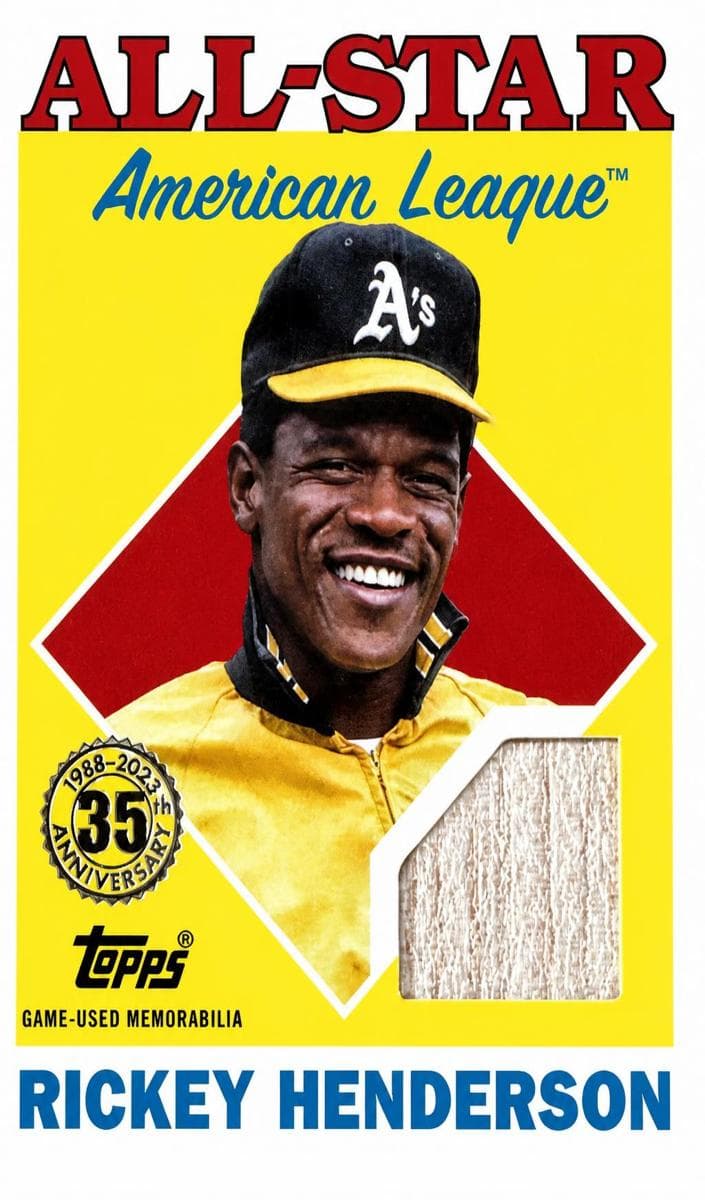 Rickey Henderson #88asr-rh