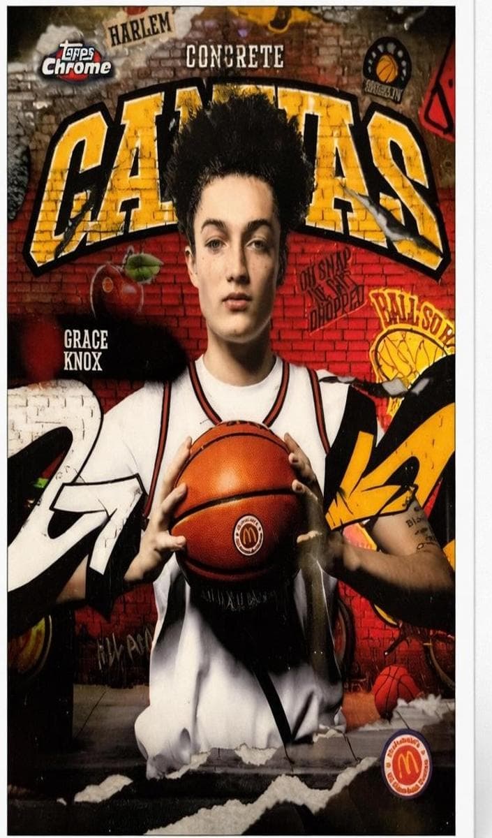 Grace Knox 2025 topps Topps Chrome McDonald's All American