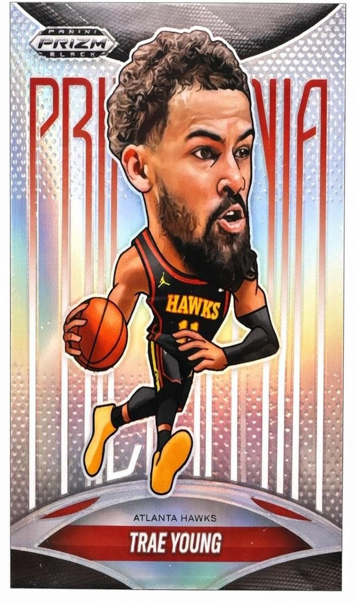 Trae Young 2024 panini Panini Prizm Black