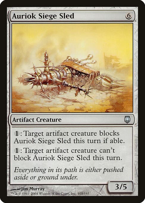 Auriok Siege Sled 2004 Magic: The Gathering Darksteel
