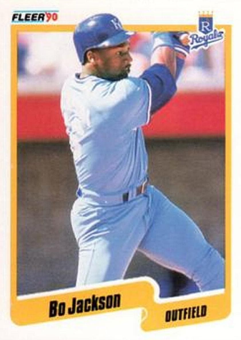 Bo Jackson 1990 fleer