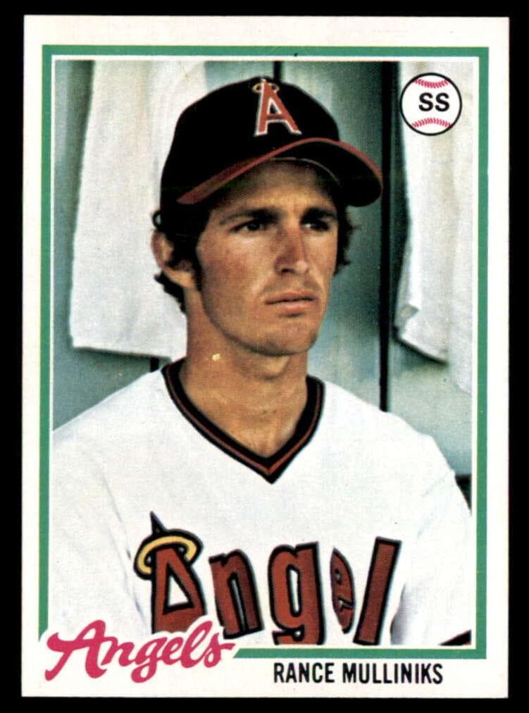 Rance Mulliniks 1978 topps Topps