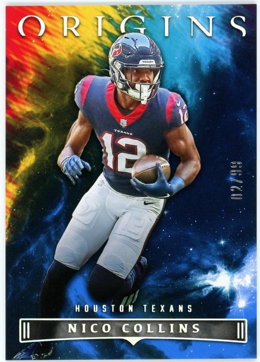 Nico Collins 2022 panini Panini Origins