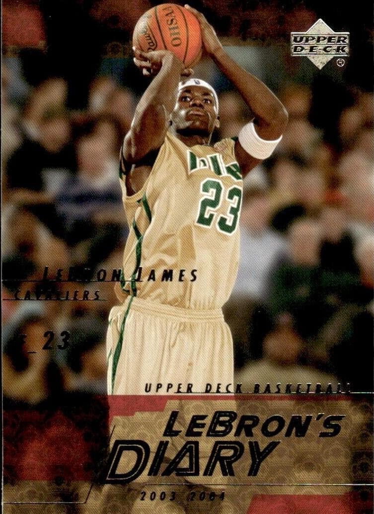 LeBron James 2003 upper-deck