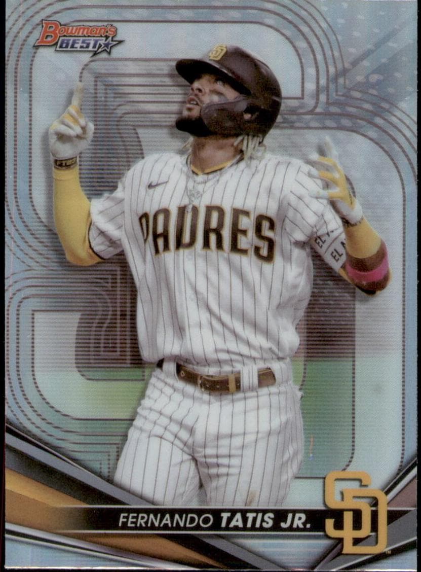 Fernando Tatis Jr. 2022 bowman Bowman's Best