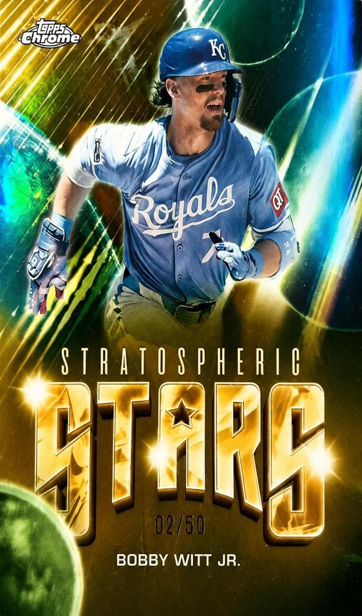 Bobby Witt Jr. 2024 topps Topps Chrome Update