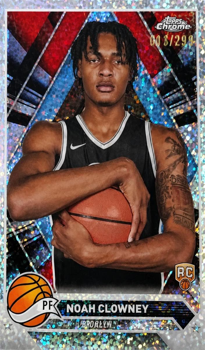 Noah Clowney 2023 topps Topps Chrome
