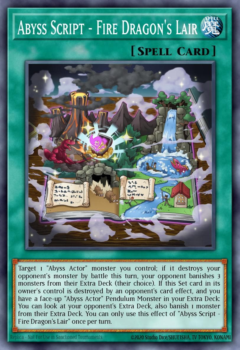 Abyss Script - Fire Dragon's Lair 2016 Yu-Gi-Oh!