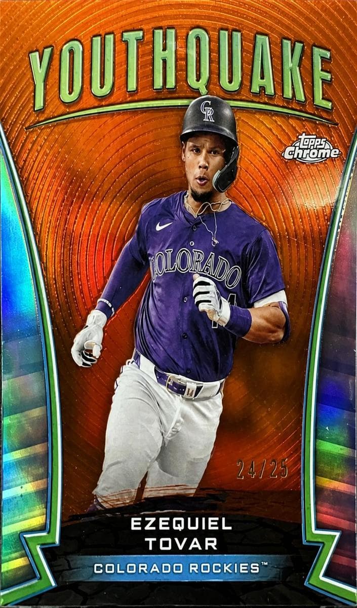 Ezequiel Tovar 2024 topps Topps Chrome Update