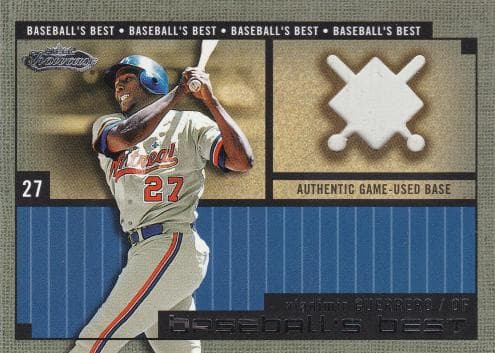 Vladimir Guerrero 2002 fleer Fleer Genuine