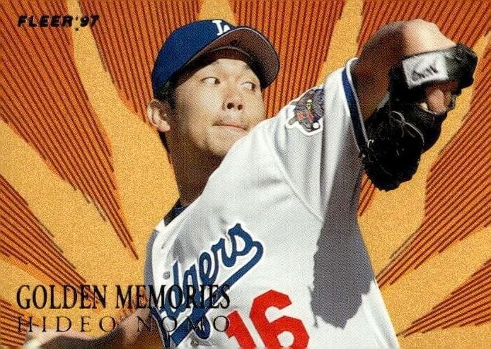 Hideo Nomo 1997 fleer Fleer