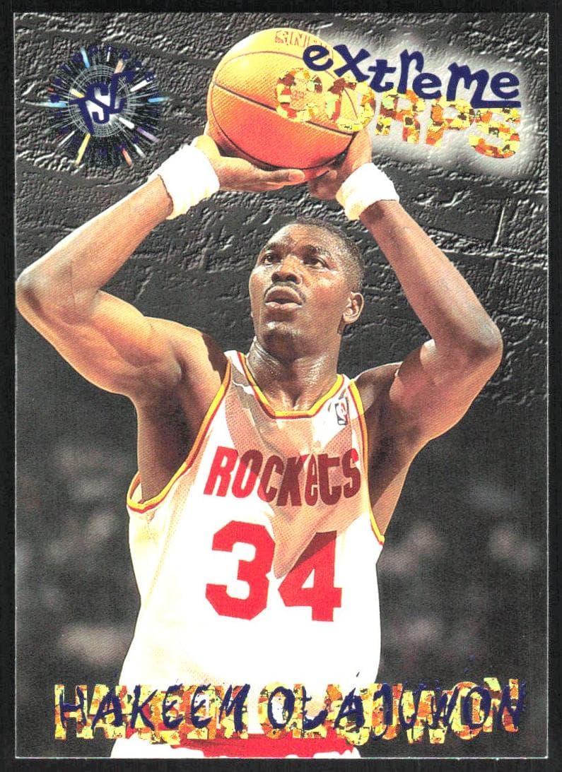 Hakeem Olajuwon 1995 unknown Stadium Club