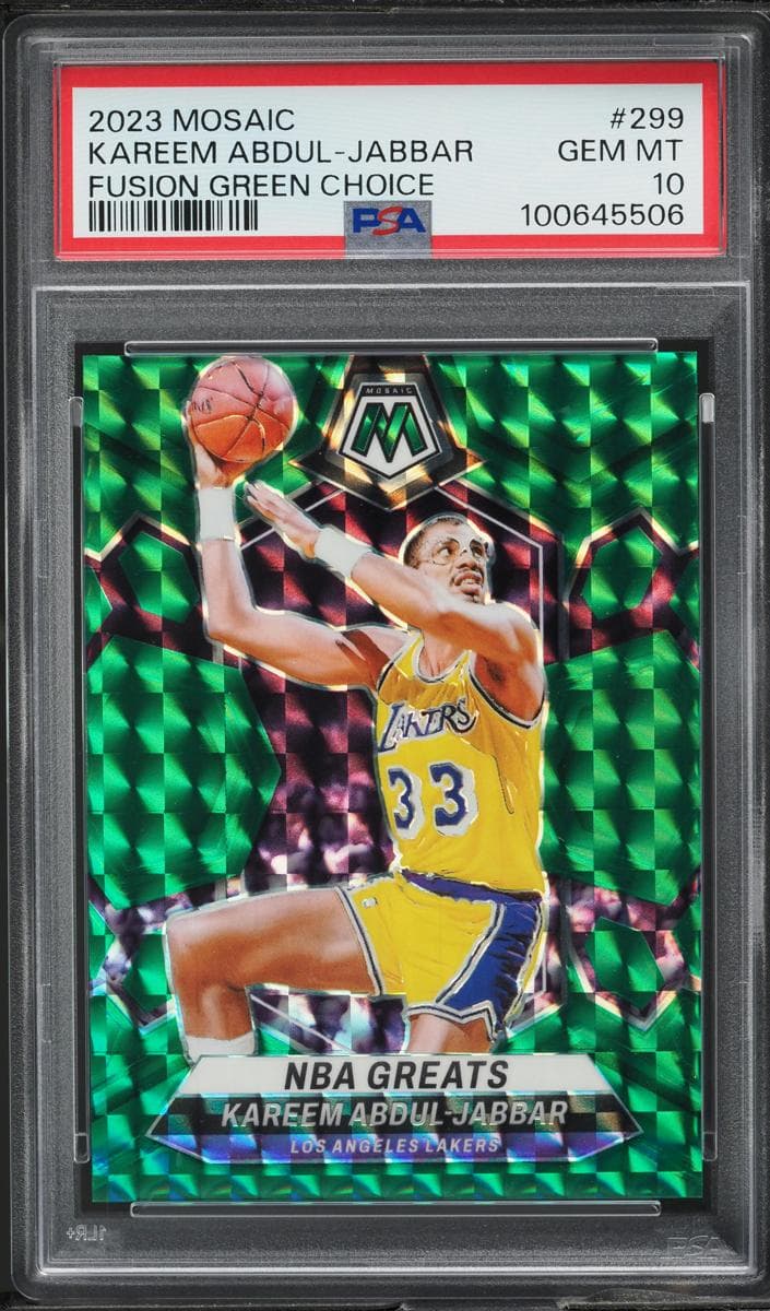 Kareem Abdul-Jabbar 2023 panini Panini Mosaic