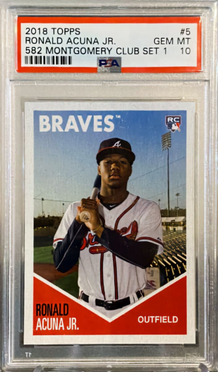 Ronald Acuna Jr. 2018 topps