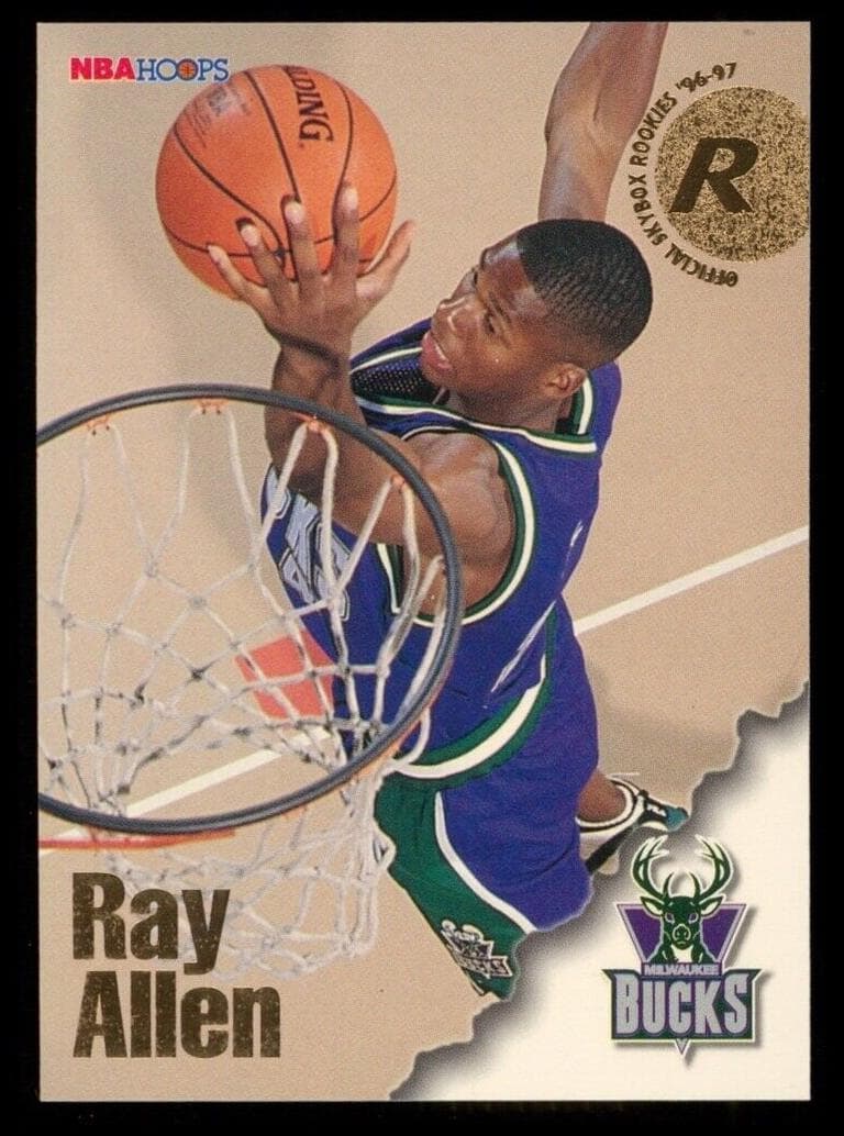 Ray Allen 1996 panini Hoops