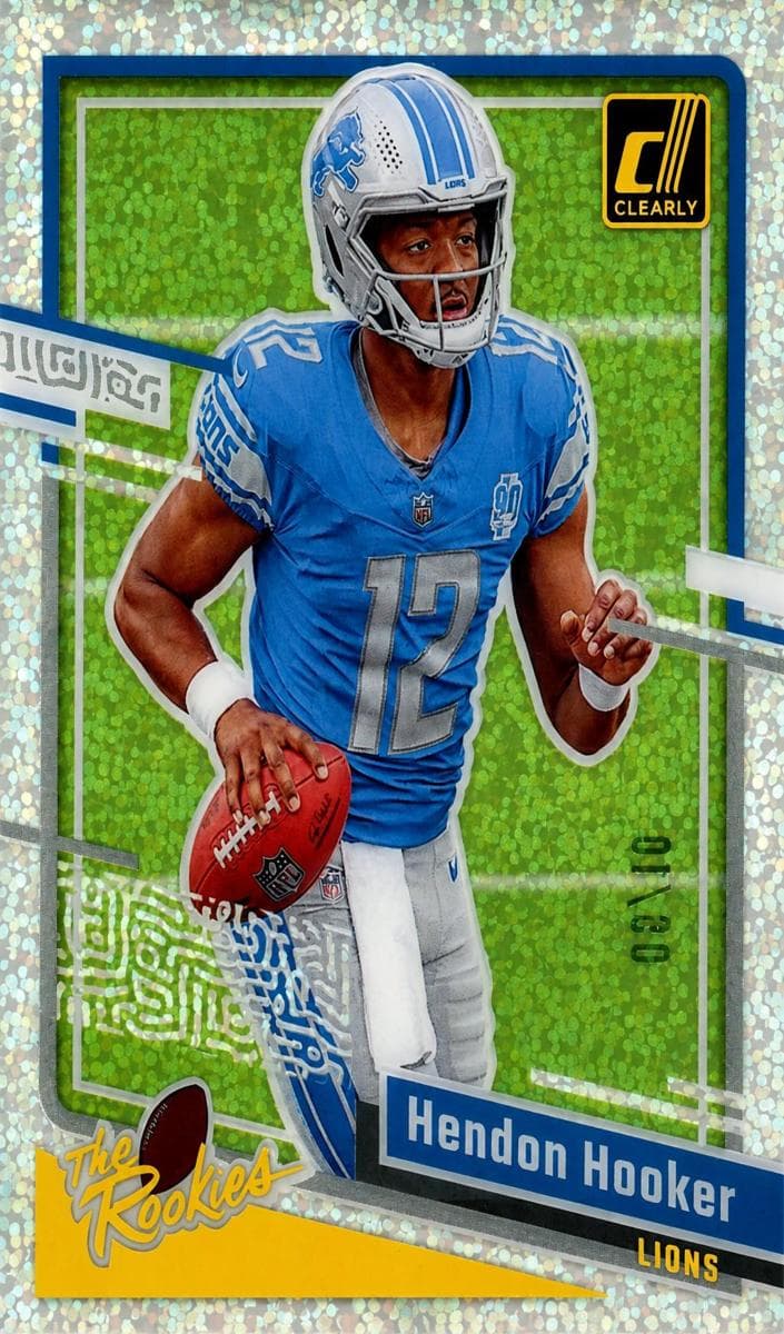 Hendon Hooker 2023 panini Clearly Donruss