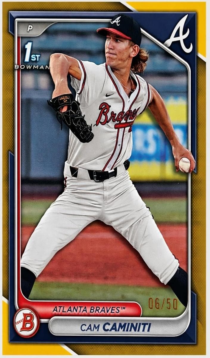 Cam Caminiti 2024 bowman Bowman Draft
