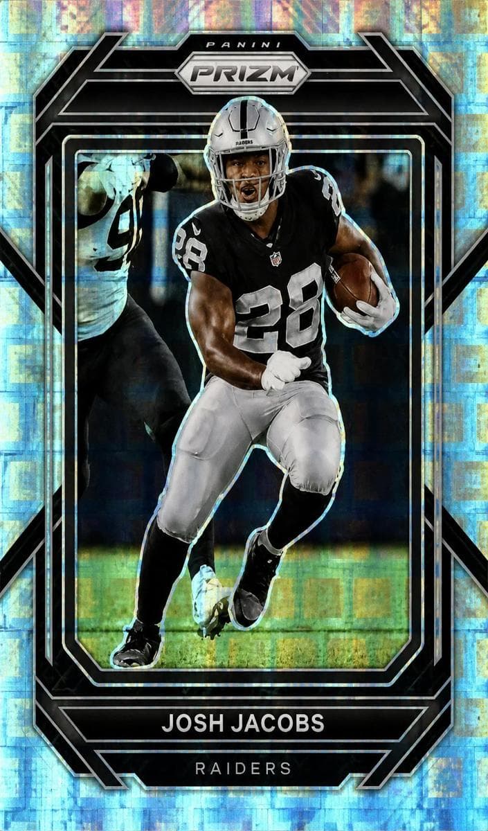 Josh Jacobs 2022 panini Panini Prizm