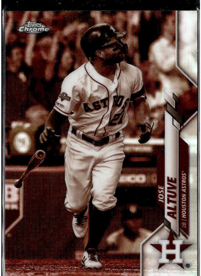 Jose Altuve 2020 topps Topps Chrome