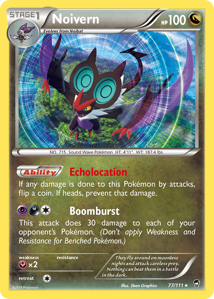 Noivern 2014 Pokemon Furious Fists