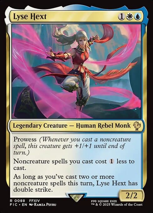 Lyse Hext 2025 Magic: The Gathering Final Fantasy Commander Extended Art