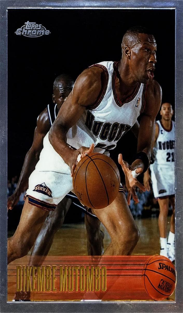 Ervin Johnson 1996 topps Chrome