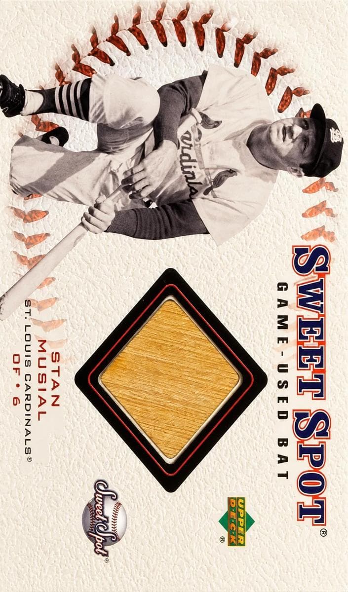Stan Musial 2001 upper-deck Upper Deck Sweet Spot