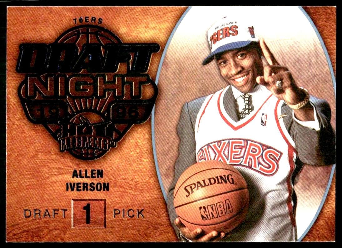 Allen Iverson 2008 fleer