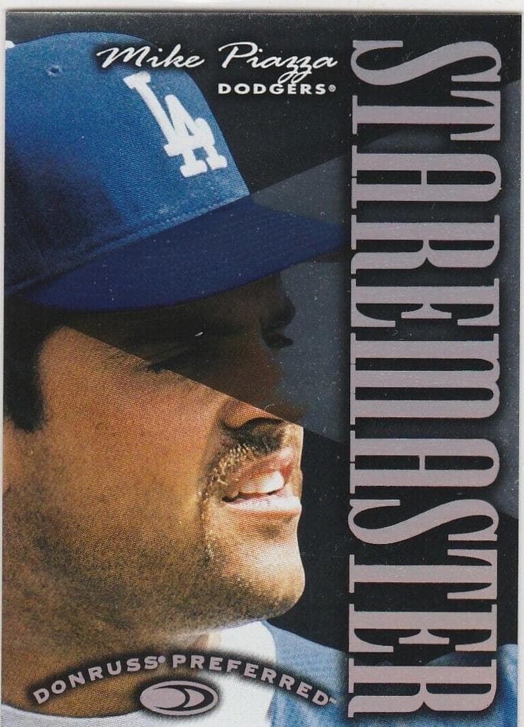 Mike Piazza 1997 panini Donruss Preferred
