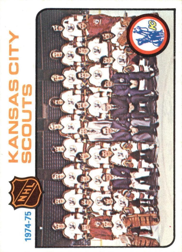 Kansas City Scouts 1975 topps Topps