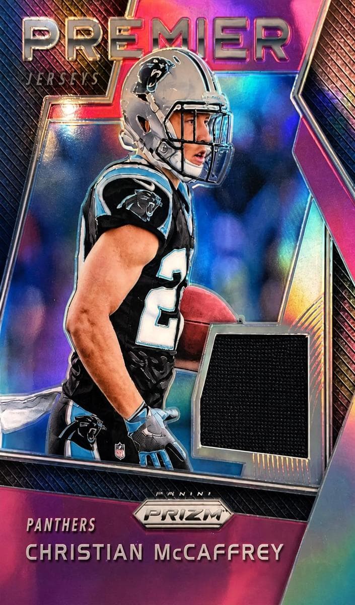 Christian McCaffrey 2017 panini Panini Prizm