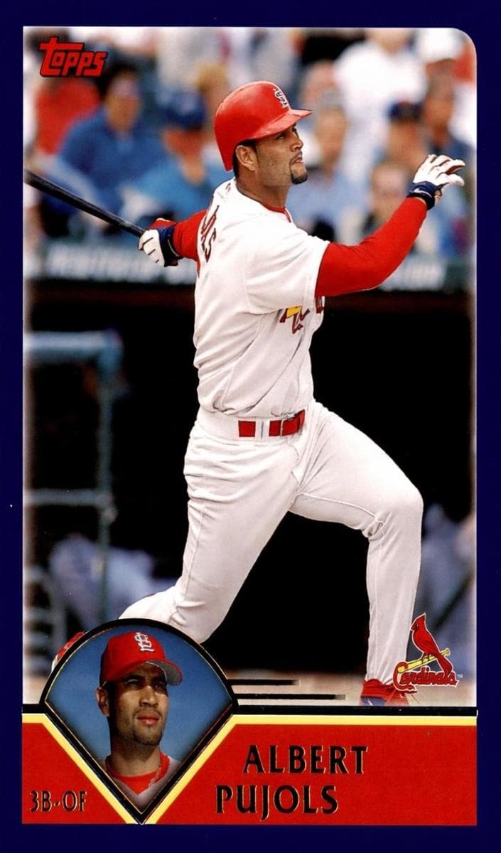 Albert Pujols 2003 topps