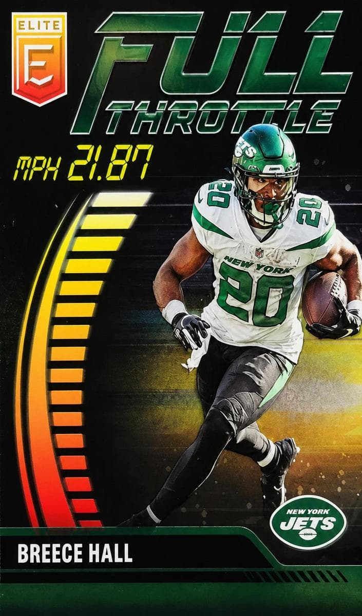 Breece Hall 2023 panini Donruss Elite