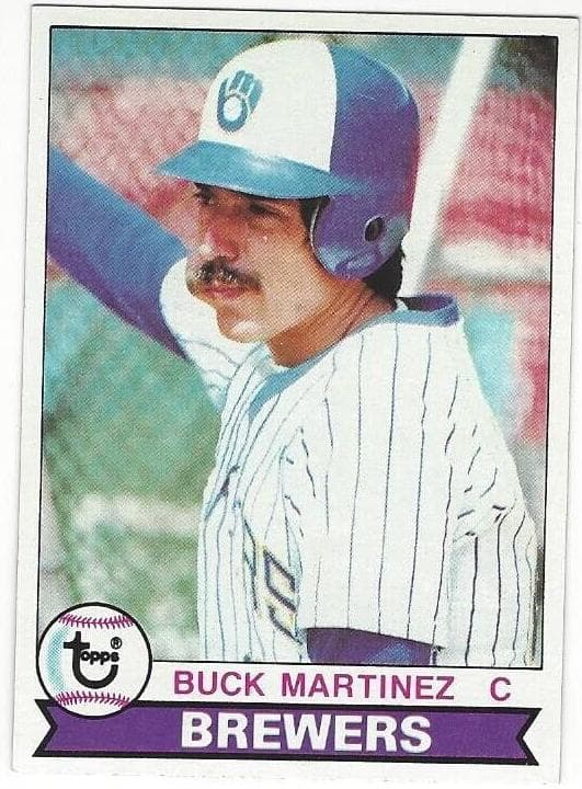 Buck Martinez 1979 topps Topps