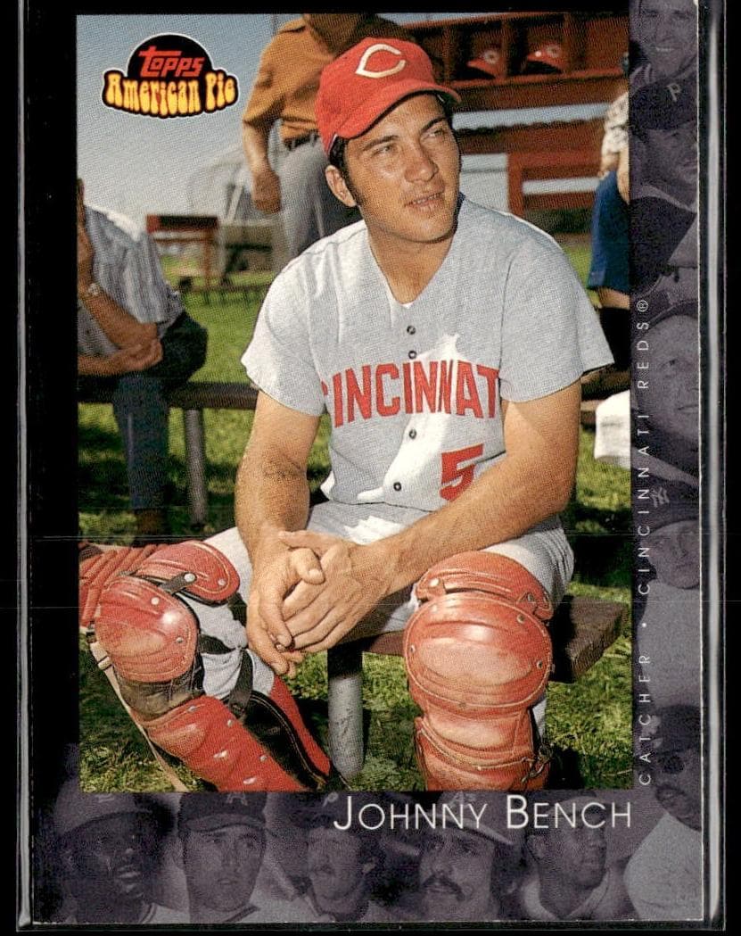 Johnny Bench 2001 topps Topps American Pie