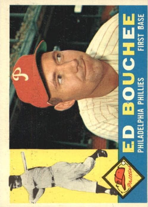 Ed Bouchee 1960 topps Topps
