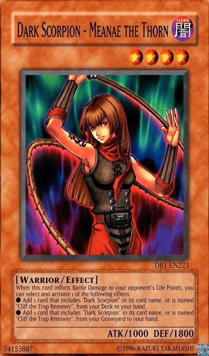 Dark Scorpion - Meanae the Thorn 2005 Yu-Gi-Oh!