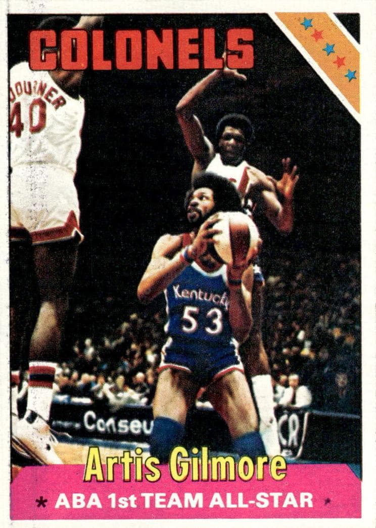 Artis Gilmore 1975 topps Topps