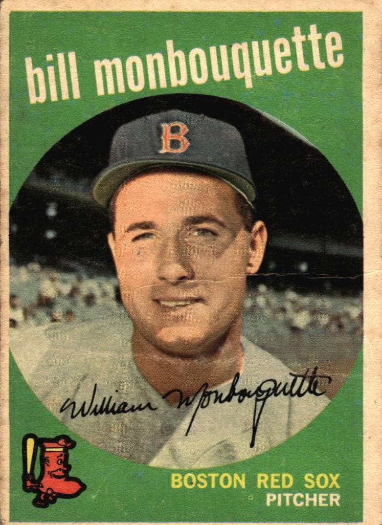 Bill Monbouquette 1959 topps Topps
