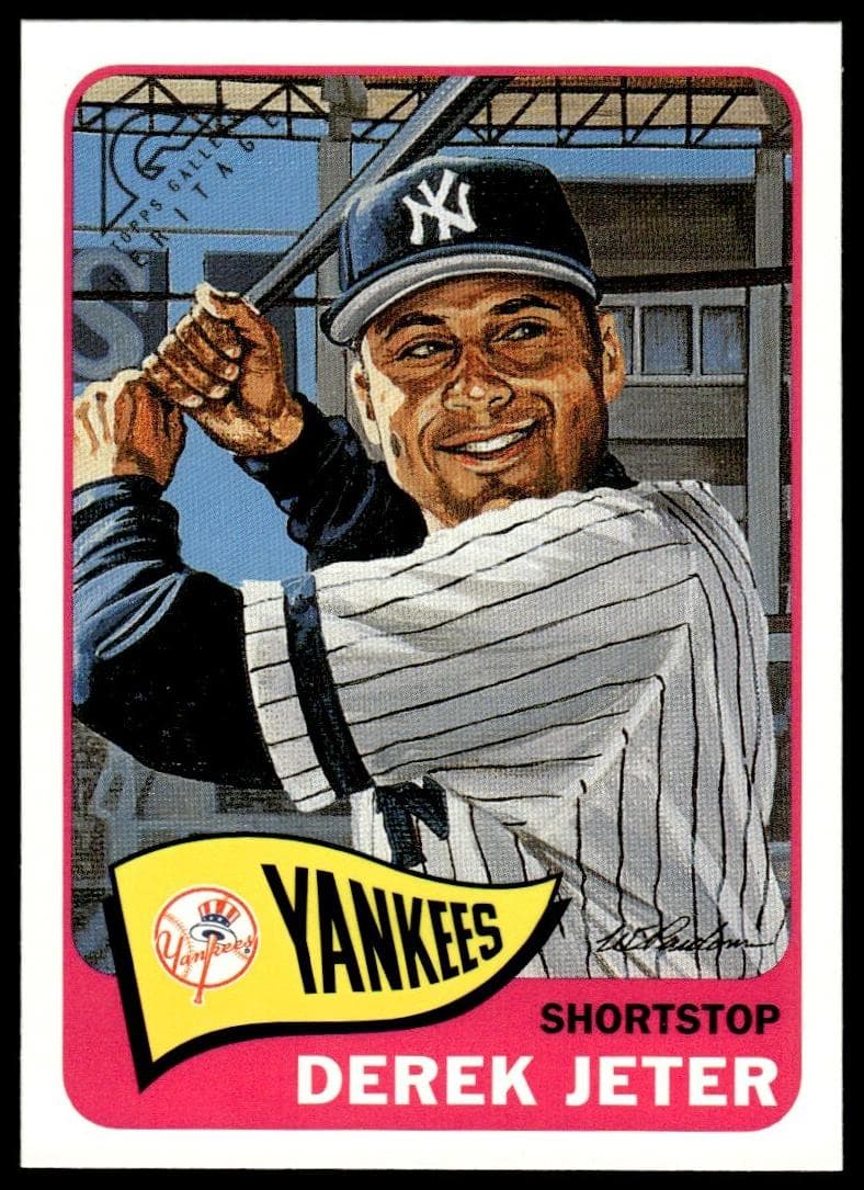 Derek Jeter 2001 topps Topps Gallery