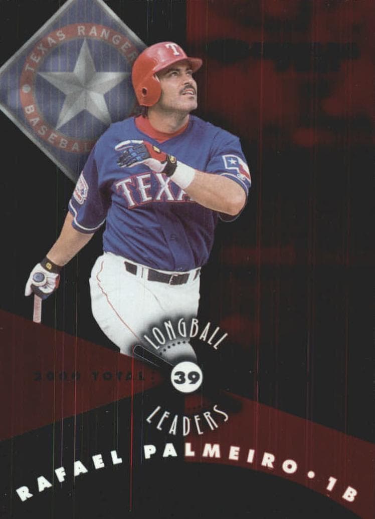 Rafael Palmeiro 2001 panini Donruss