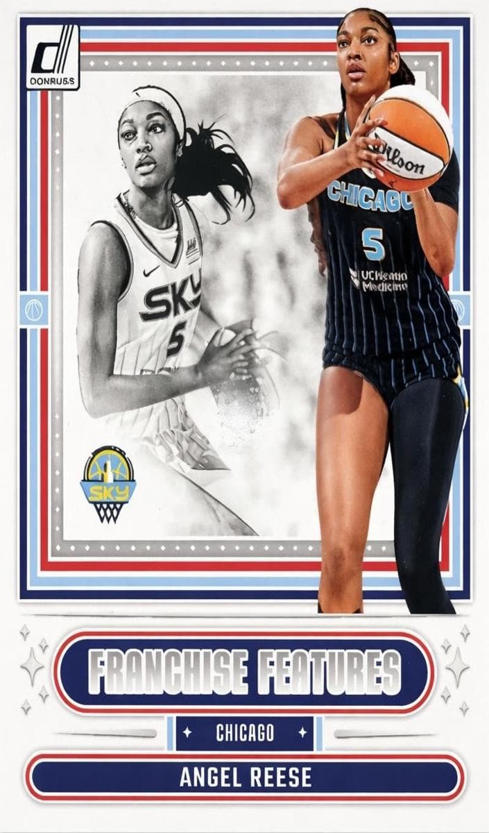 Angel Reese 2025 panini Donruss WNBA