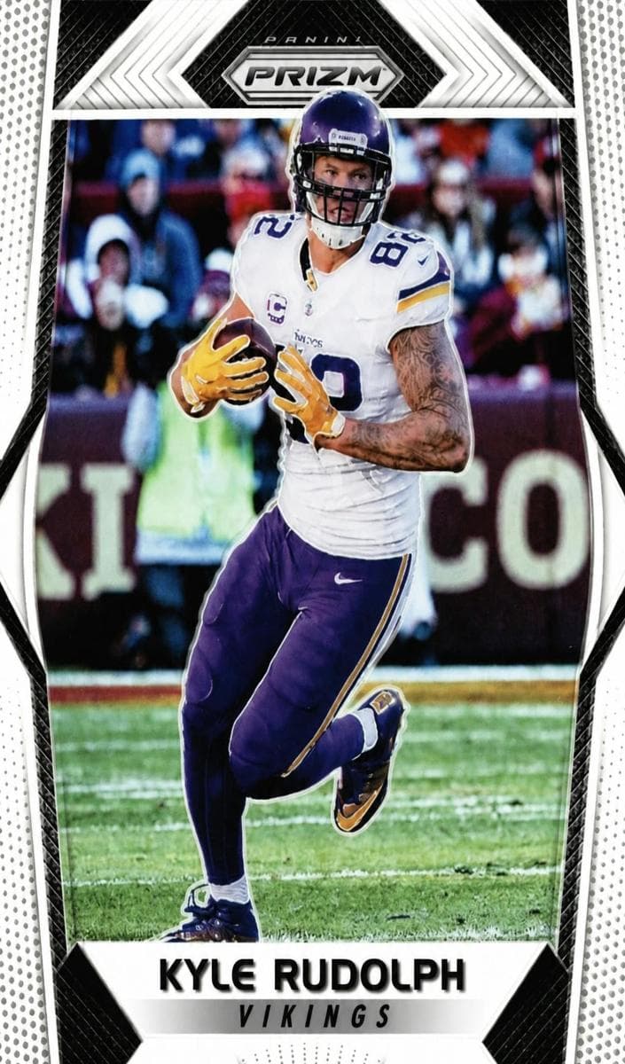Kyle Rudolph 2017 panini Panini Plates & Patches