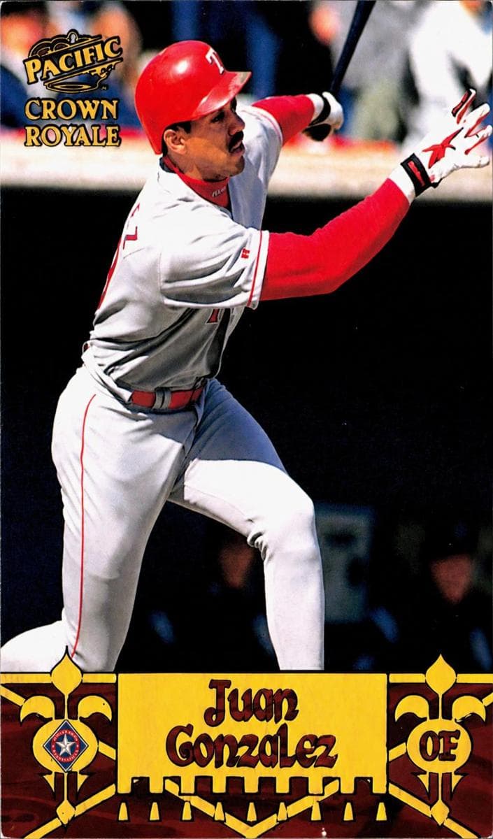 Juan Gonzalez 1998 unknown