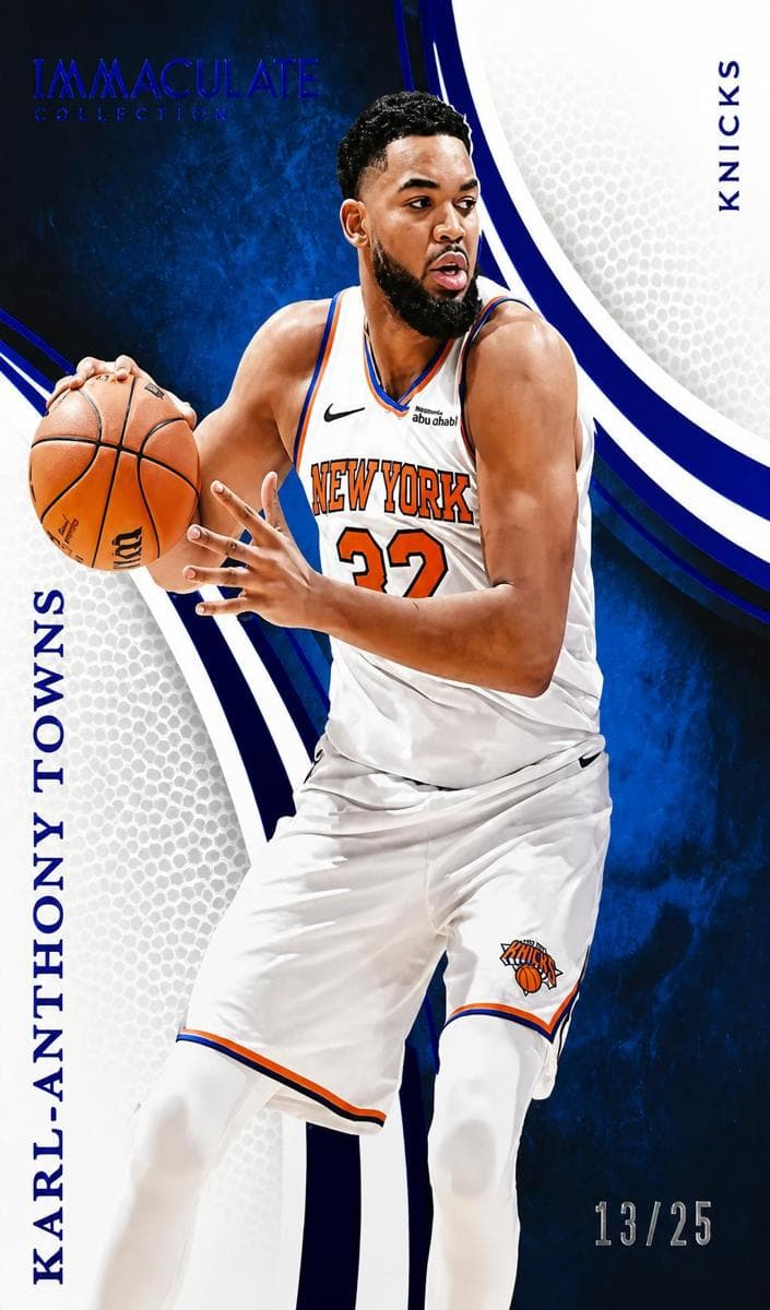 Karl-Anthony Towns 2024 panini Panini Immaculate Collection