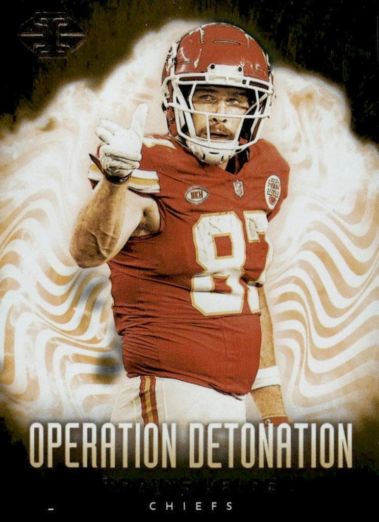 Travis Kelce 2023 panini Panini Illusions
