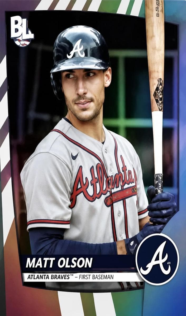 Matt Olson 2023 topps Topps Big League