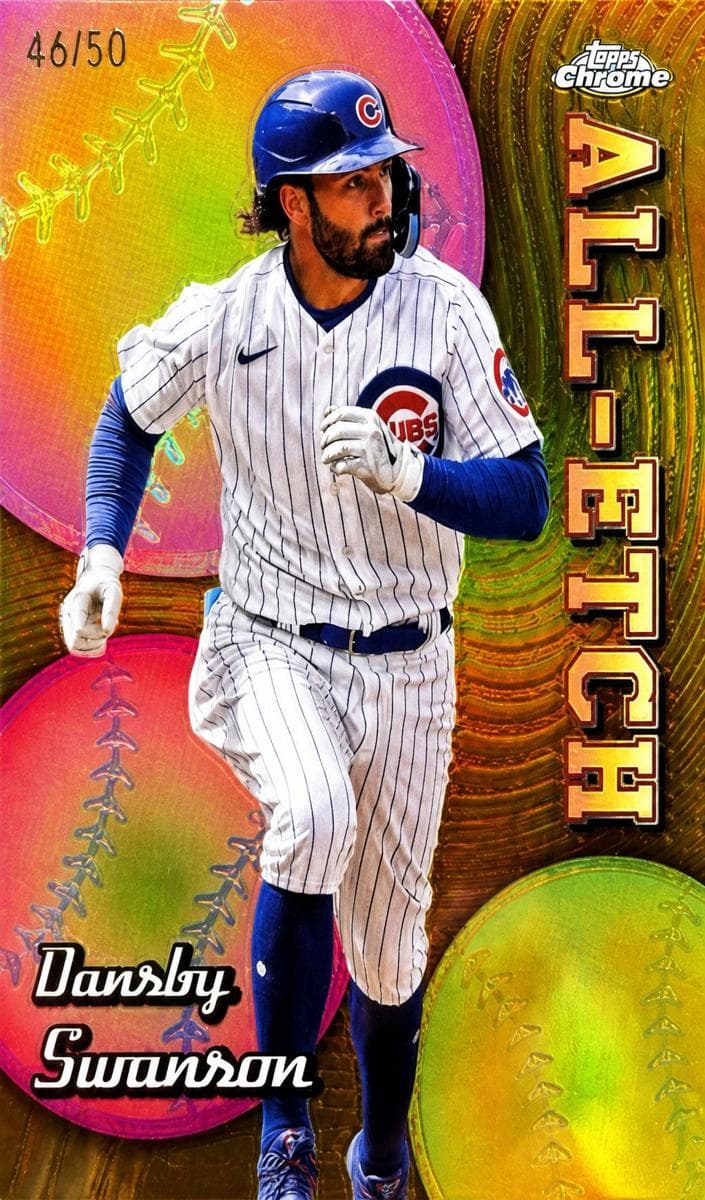 Dansby Swanson 2024 topps Topps Chrome