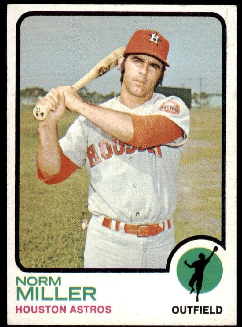 Norm Miller 1973 topps Topps